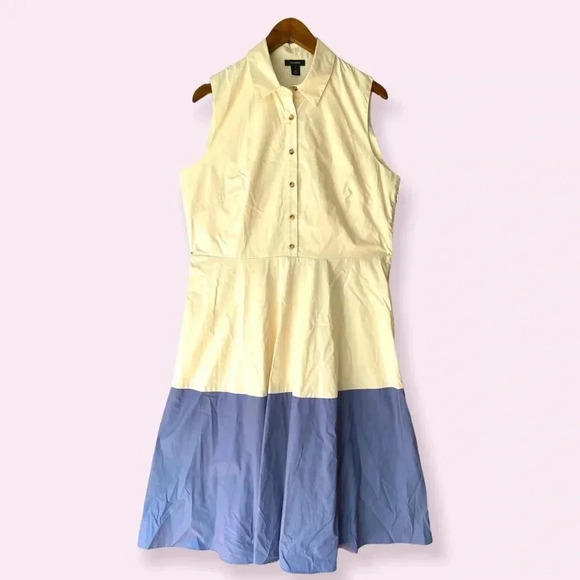 Halogen color block dress - Picture 1 of 8